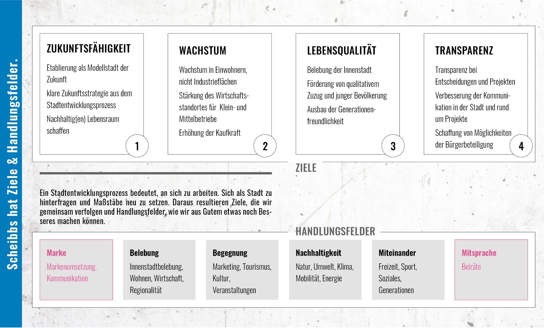 Ziele und Handlungsfelder